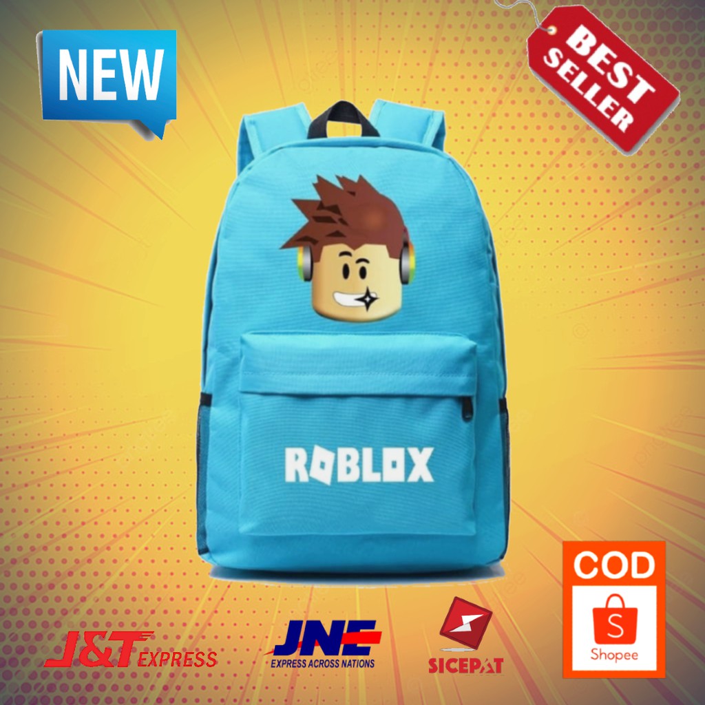 COD TAS RANSEL DISTRO ANAK SEKOLAH TAS PUNGGUNG MURAH MOTIF FULLPRINT ROBLOX BACKPACK Shopee Indonesia