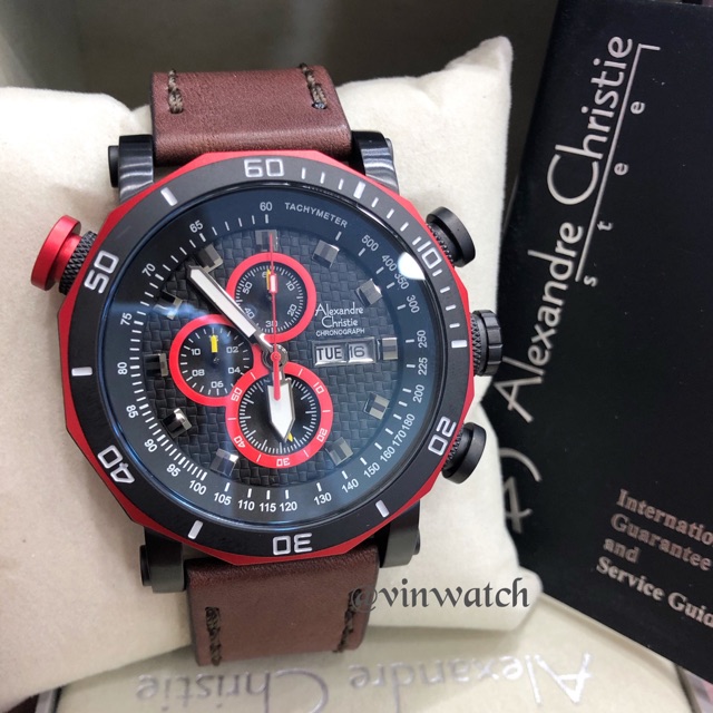 Alexandre Christie 6308 black red