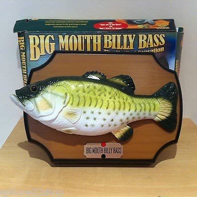Big Mouth Billy Bass - Pajangan Ikan Bernyanyi & Bergerak Welcome Home Termurah