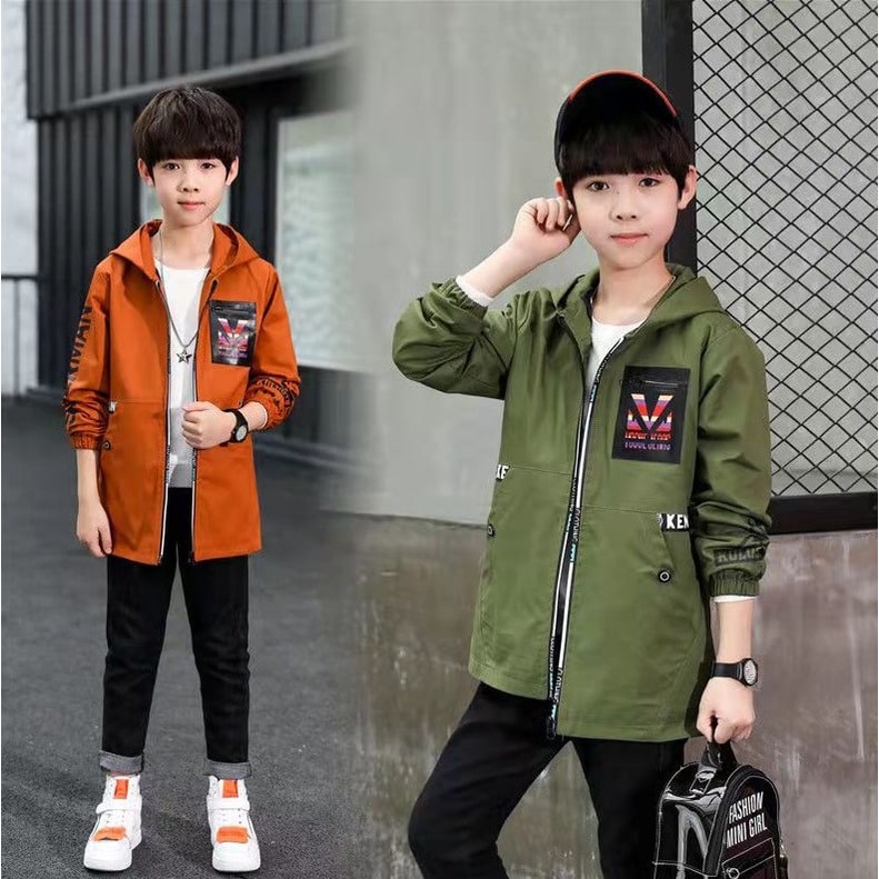 Promo !! Jacket import keren / Jacket ken wang vogue ukuran 9-12tahun / Jacket anak laki-laki / Jacket trendy