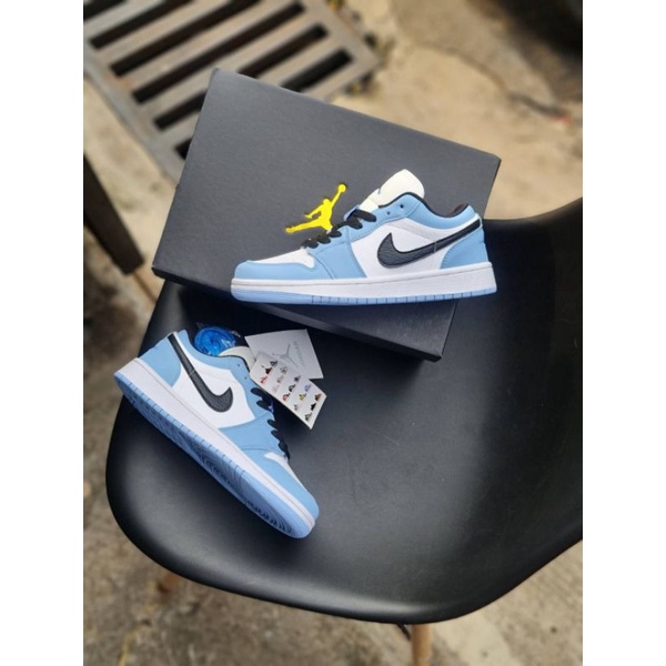 Nike Air Jordan 1 Blue Low Premium Import