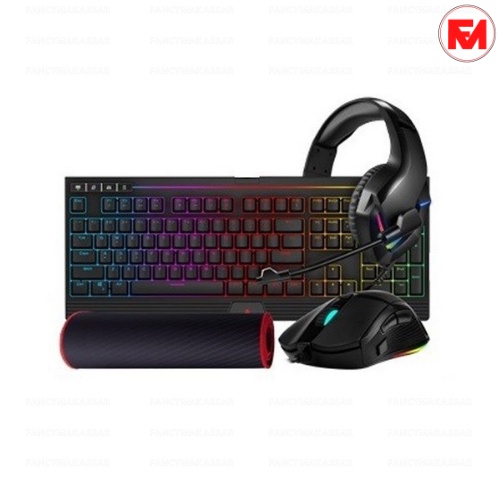 1STPLAYER Gaming DK9.0 Fire Dancing Kit Keyboard + Mouse + Headset