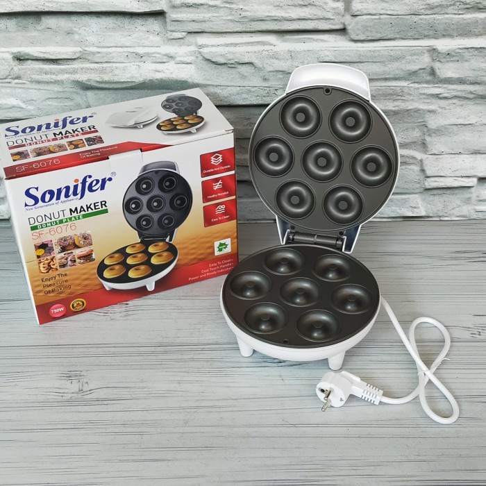 Sonifer Donut Maker SF-6076 Alat Pembuat Donat Mesin Cetakan Kue Bulat
