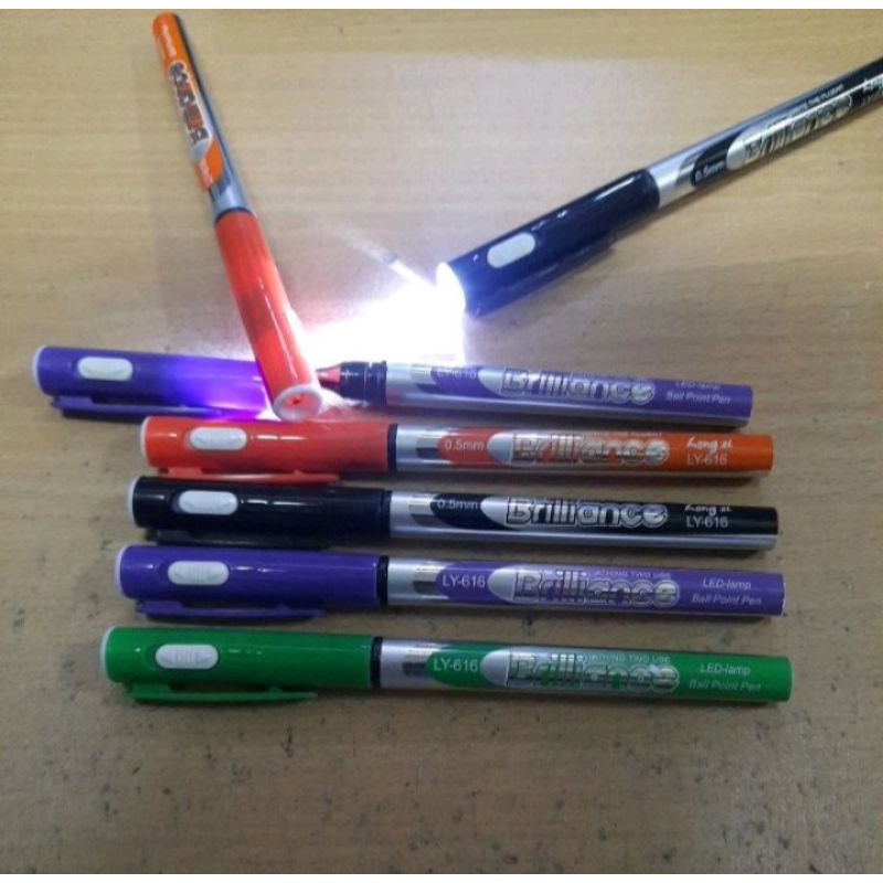 

Pulpen Senter Brilliance LY-616