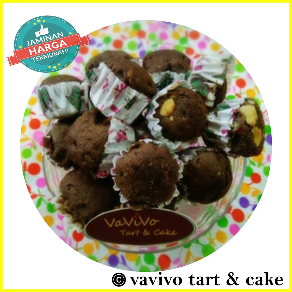 

KUE BROWNIS COKLAT MINI KERING PREMIUM