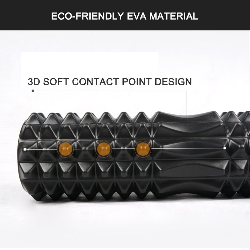 Foam Roller Yoga Balok Ring Roller Alat bantu Yoga Hollow Column Foam Gym Exercise