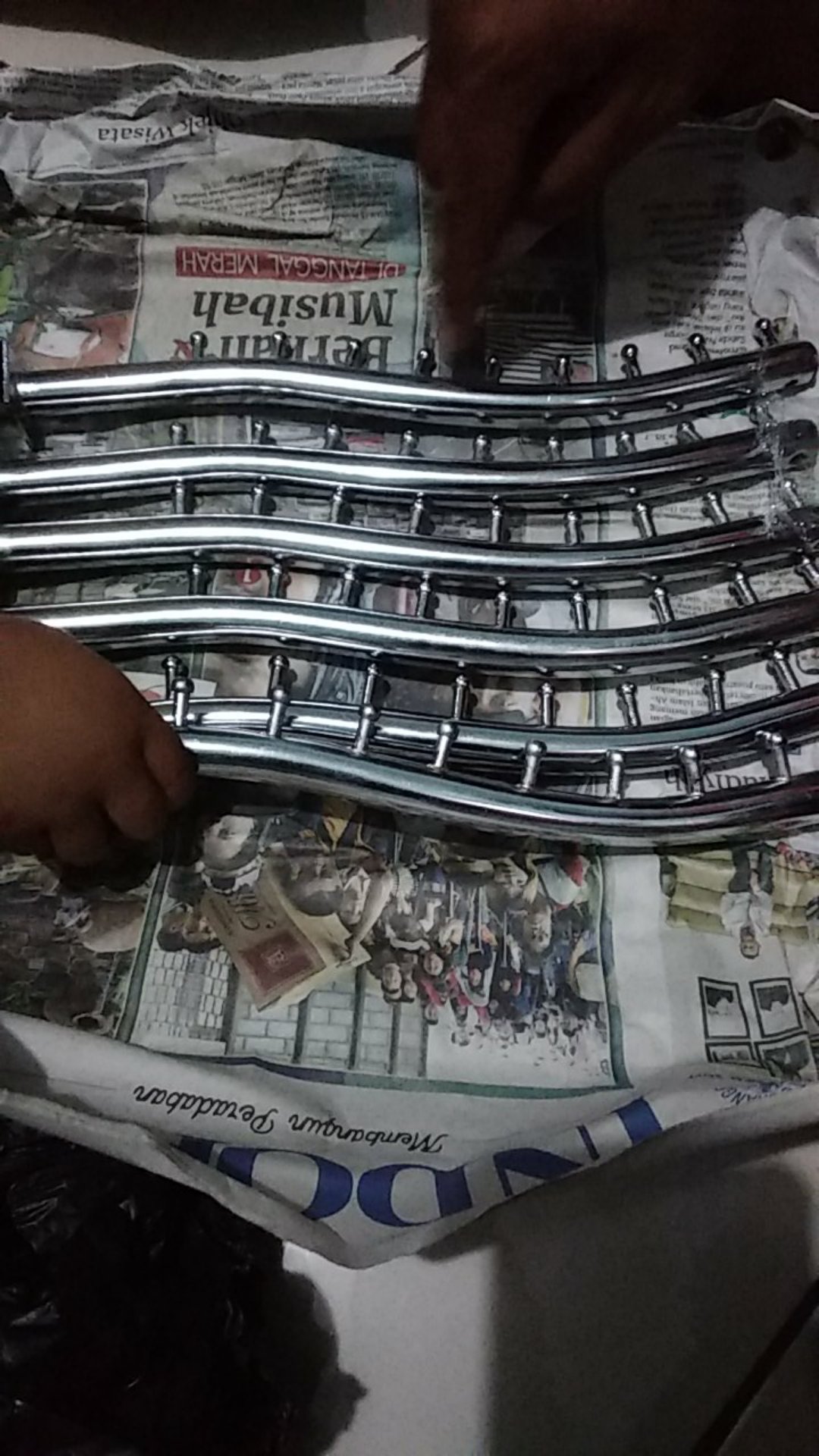 Hanger Suling U Belalai 9 Paku