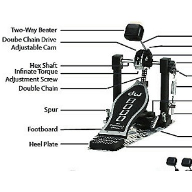 Double Chain Adjustment Cam for Double Pedal DPD669