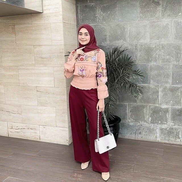 AZKYA KULOT RIBON PANTS PREMIUM CELANA KULOT