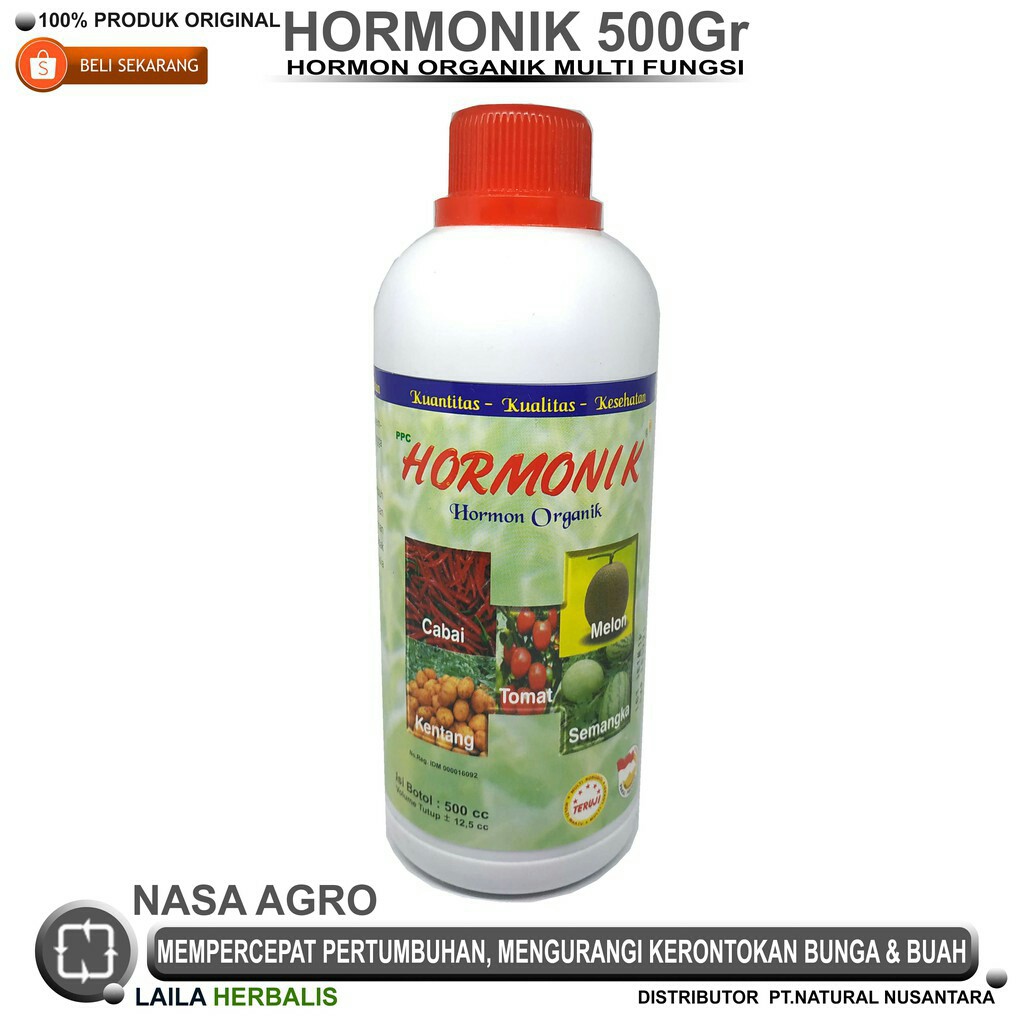Hormonik  500 ML/CC : HORMON PERTUMBUHAN ORGANIK