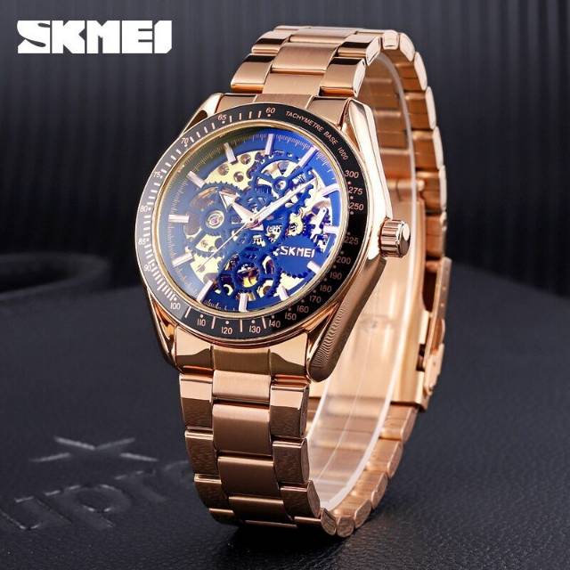 SKMEINDONESIA 9194 ORIGINAL Jam Tangan Pria SKMEI Analog Automatic Watch