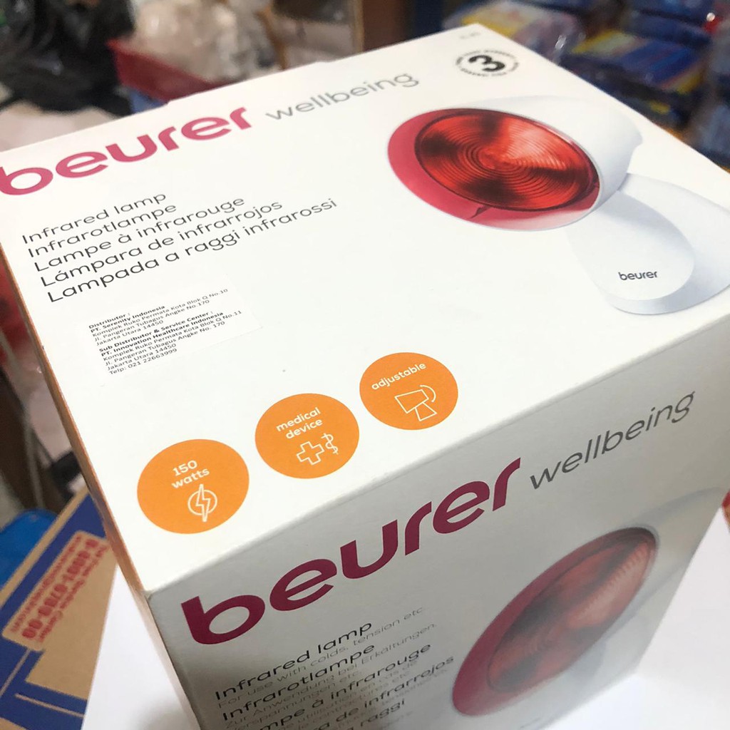 LAMPU INFRARED BEURER WELLBEING IL 21150 Watt + DUDUKAN