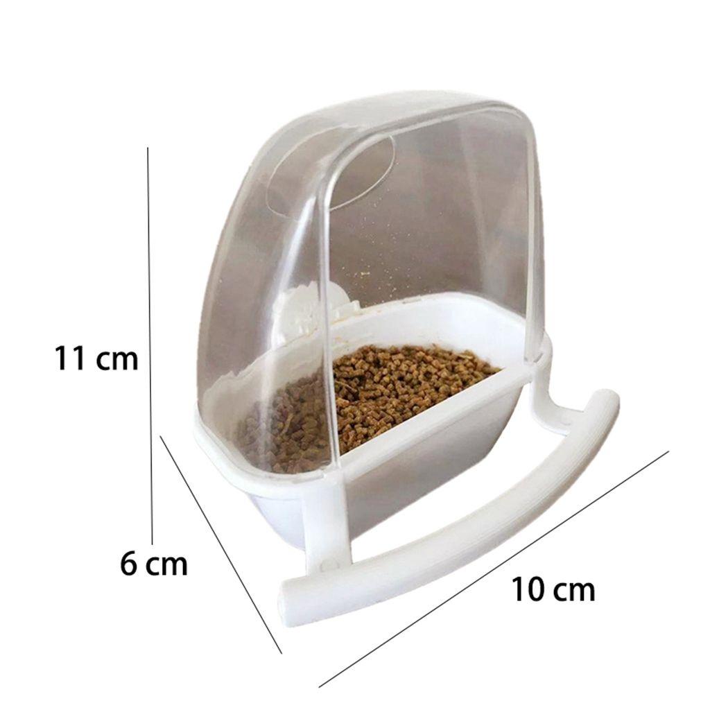 Rebuy Bird Feeder Well Design Splash Proof Bird Cage Decor Bermain Dan Makan Fix Di Kandang Perching Burung Watering Bowl