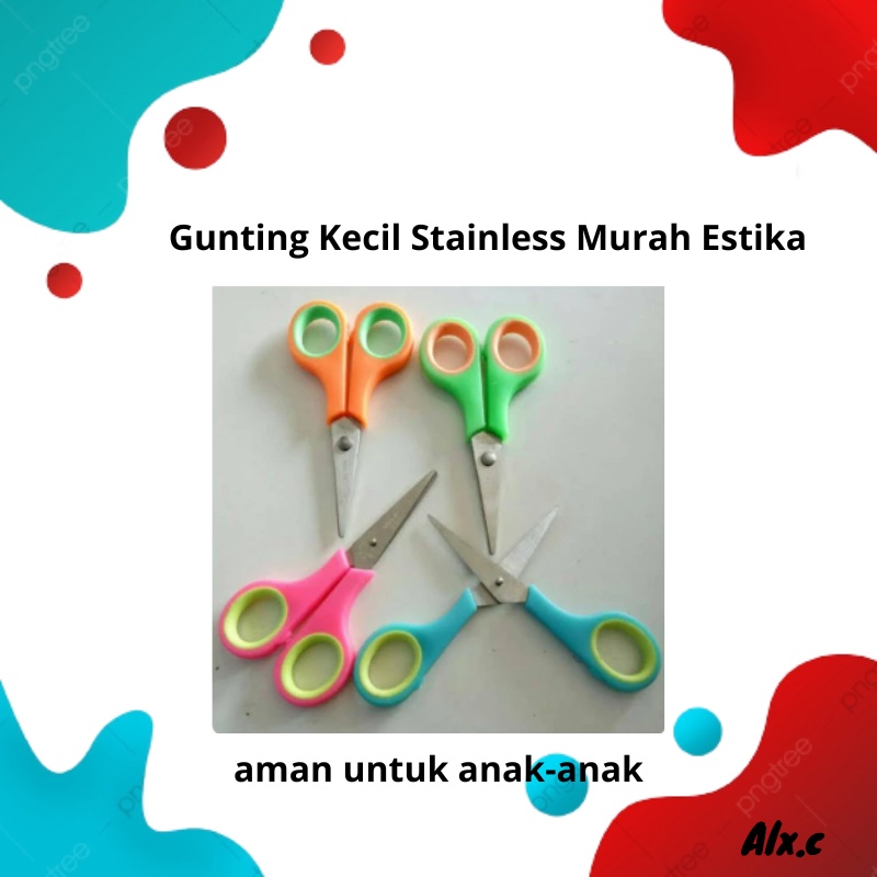 

[Alx] Gunting Kecil Stainless Murah Estika