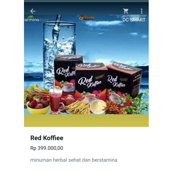 

Red koffe