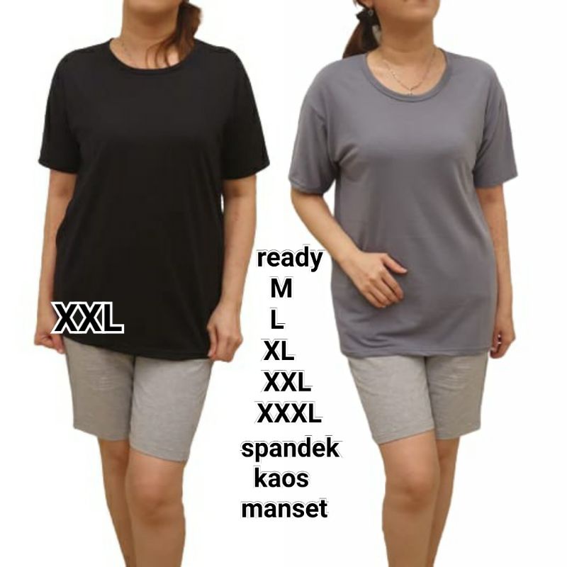 spandek kaos manset M.L.XL.XXL.XXXL.tgn pendek