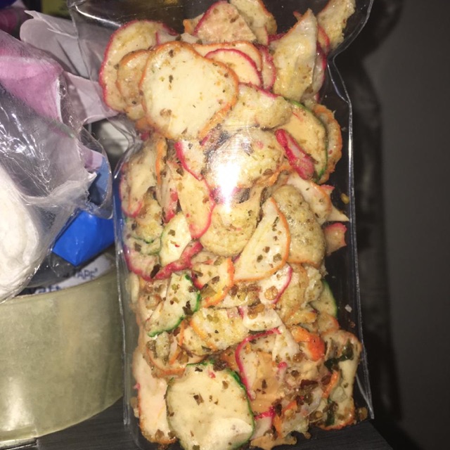 

Kerupuk seblak cabe ijo