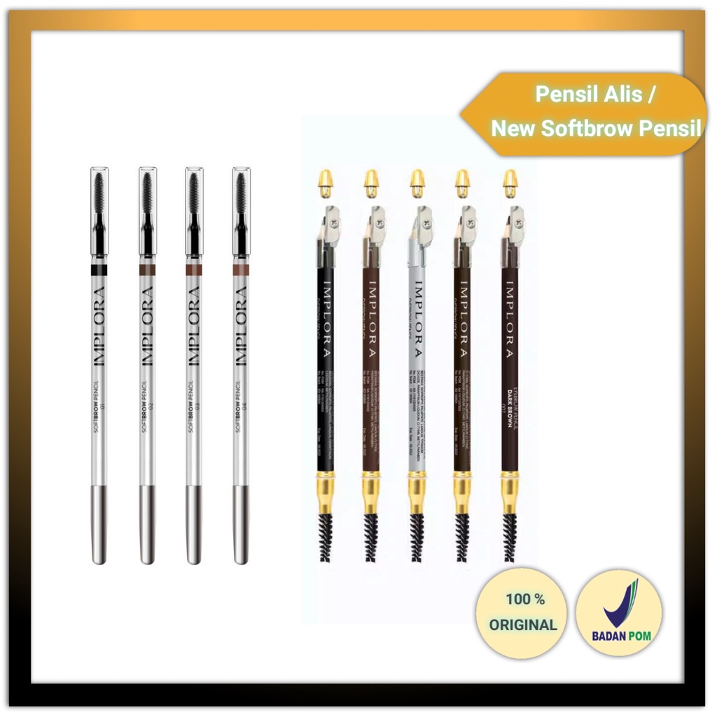 Implora New SoftBrow Pensil - Pensil Alis