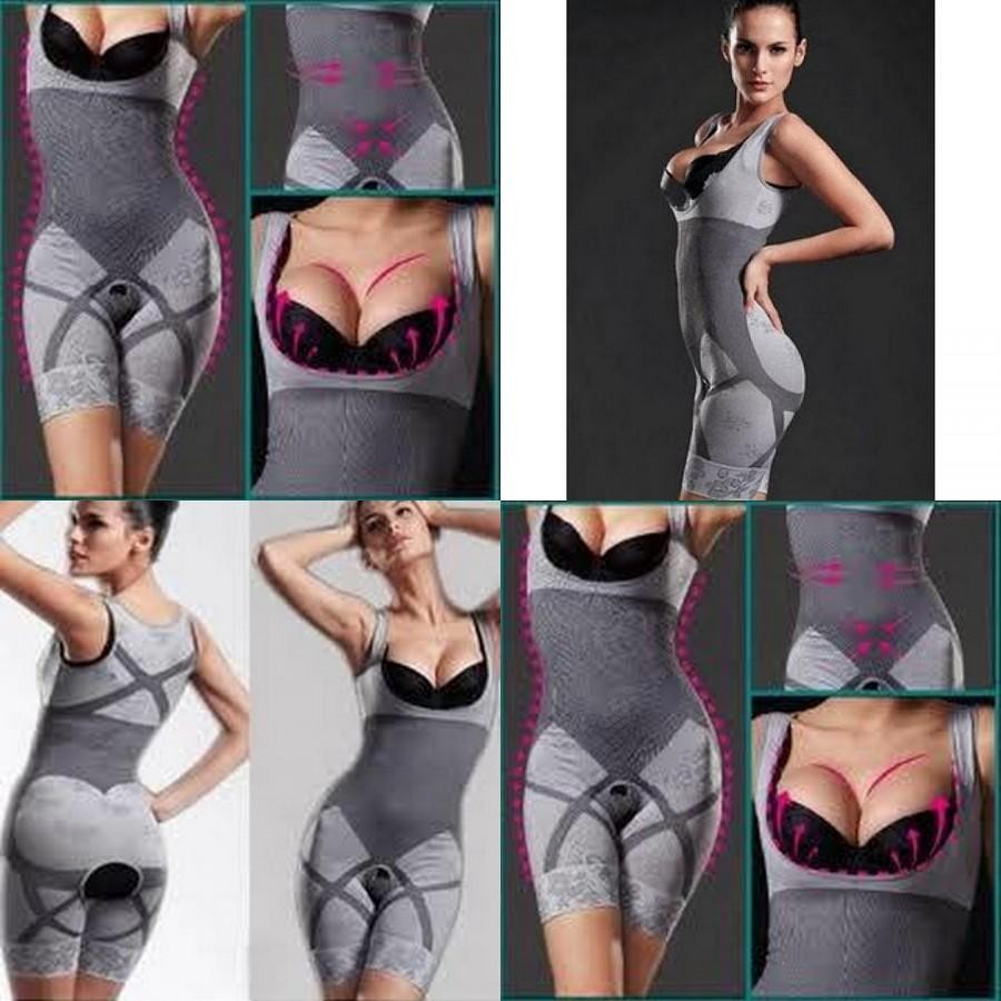 Slimming Suit Natural Bamboo Baju Korset Pelangsing