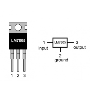 [HAEBOT] IC Regulator Tegangan Voltage 5V L7805 LM7805 7805 DIP Elektronika Arduino TO 220 Penstabil Sirkuit Amplifier