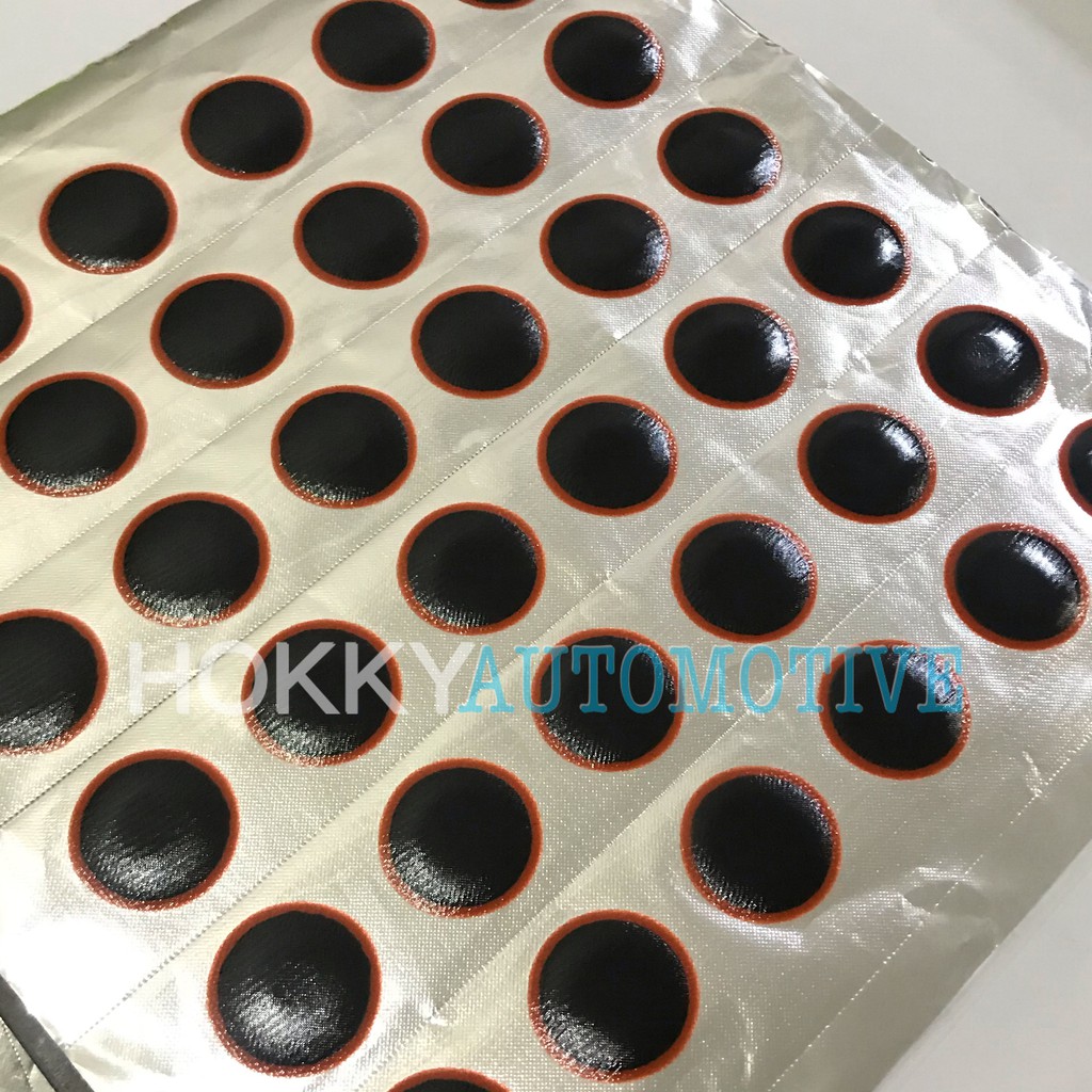 tambal ban dalam maruni 3cm / lembaran karet tambal ban dalam maruni