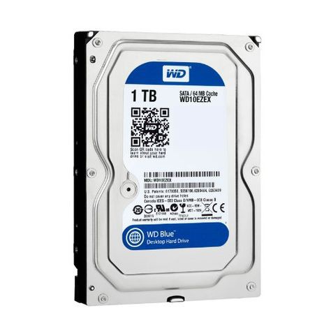 HDD Internal PC WD Blue 2Tb SATA Cache 64 MB Hardisk 2 TB