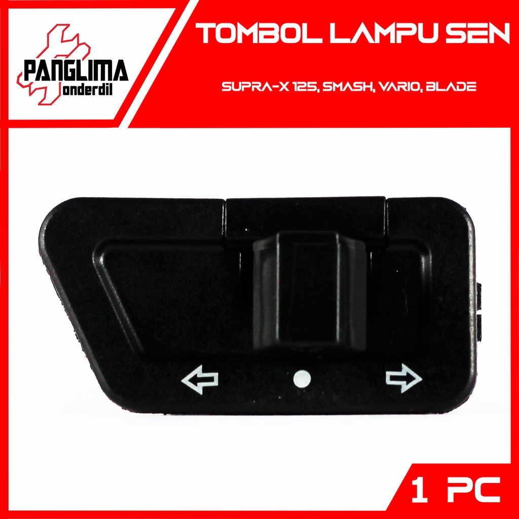 Tombol Lampu Sein Karisma-Kharisma X 2002-2005 &amp; Blade &amp; Revo 2007-2009 &amp; Supra Fit New &amp; Smash &amp; Supra X 125-Injection 2007-2014 Saklar Switch Sen Ritting Riting Retting Reting