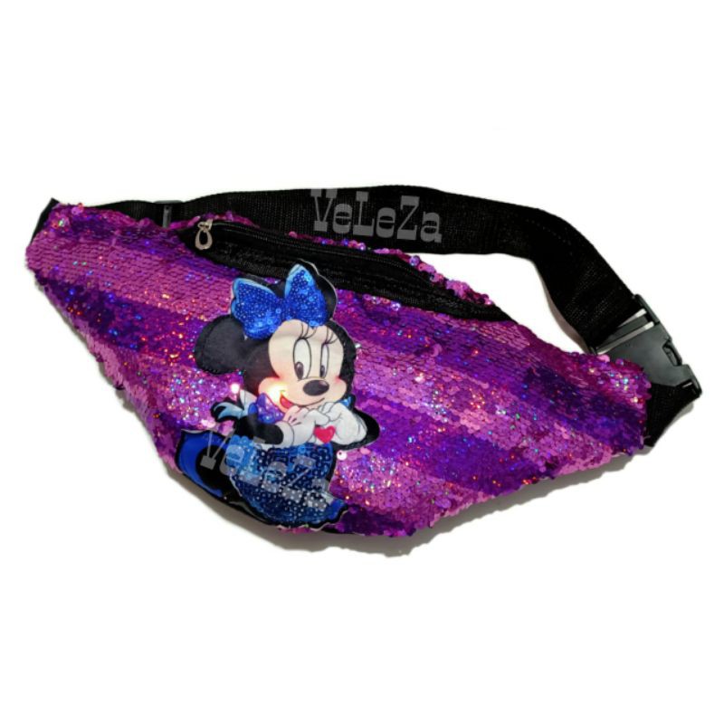 Tas Selempang anak Waist bag Usap LOL Minnie Musik