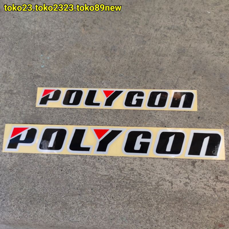 stiker sepeda polygon
