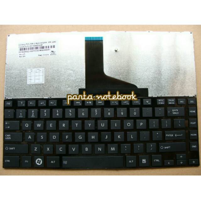 Keyboard laptop Toshiba C800 C800D C805 C840 M800 M805 L800 L840 L805 M840 TOSHIBA SATELLITE