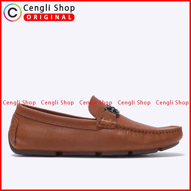 SEPATU PANSUS KULIT EVERBEST PRIA ORIGINAL LOAFER BRANDED COKLAT EM61