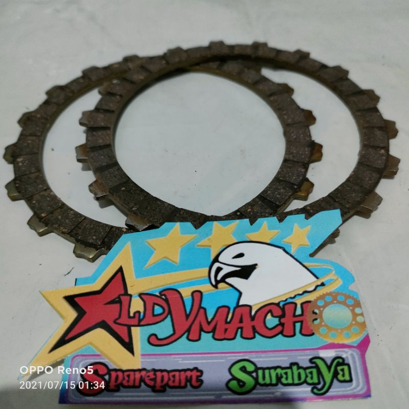 kampas kopling,plat kopling racing Vega zr,Vega rr quality Japan