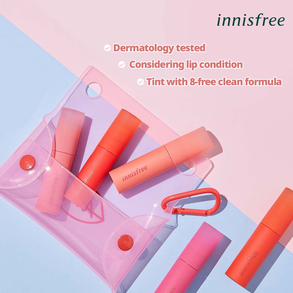 Innisfree Airy Matte Tint - Liquid Matte Lembut dan Tahan Lama