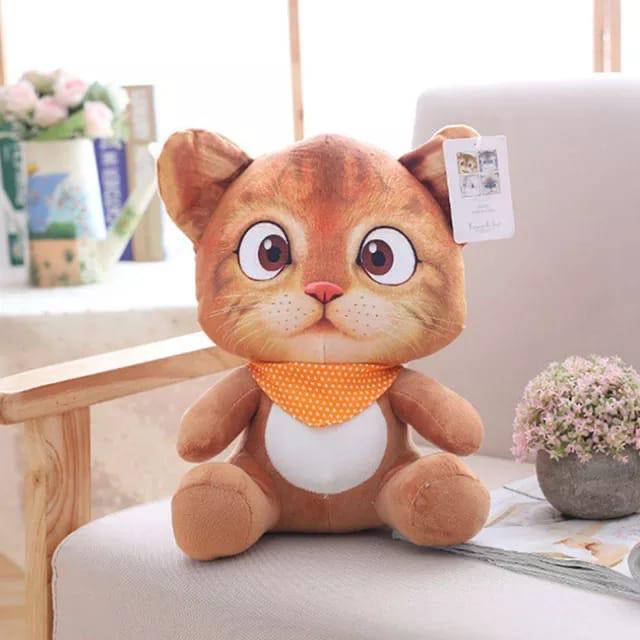Boneka Kucing Mini Boneka Kucing Kecil Ukuran 25cm  Lucu dan Imut
