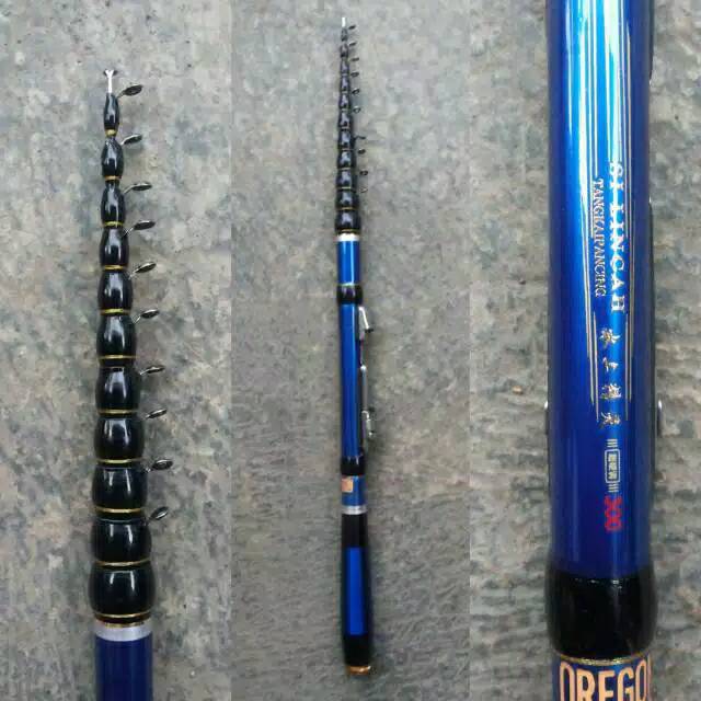 Oregon Silincah Joran Tegek Kolong 180/210/240/270/300/360/450 Tongkat Pancing