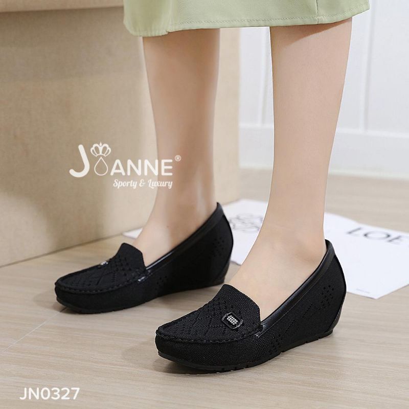 RESTOCK!! JOANNE Sepatu Wedges Shoes JN0327 [ORIGINAL BRAND]