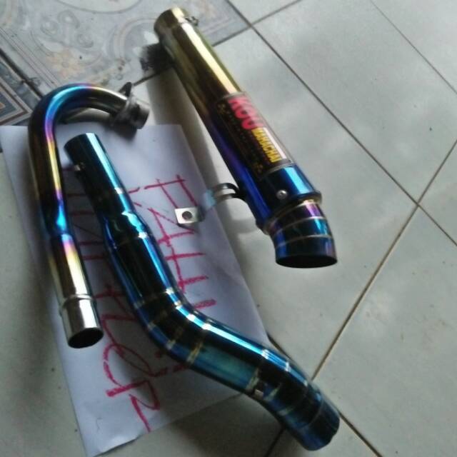 Knalpot kou kidal kiri jupiter z vega r supra x grand smash shogun revo blafe supra 125 kharisma dll