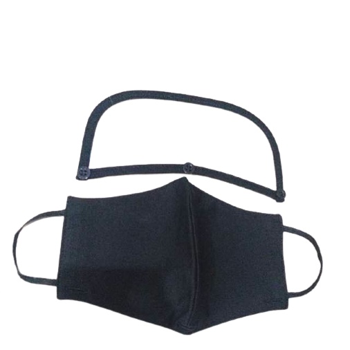 1 Set Eye Shield + Masker Kain 100% Katun Combed 3 ply / Masker Eye Shield Pelindung Muka