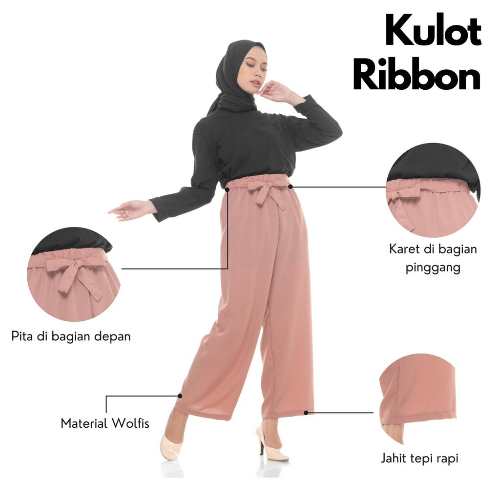 CELANA KULOT REBORN BAHAN WOLFIS PINGGANG FULL KARET COCOK UNTUK SEHARI HARI DAN UNTUK OOTD CELANA TERBARU KEKINIAN SIMPLE ,NYAMAN DI PAKAI  CELANA KULOT 2022