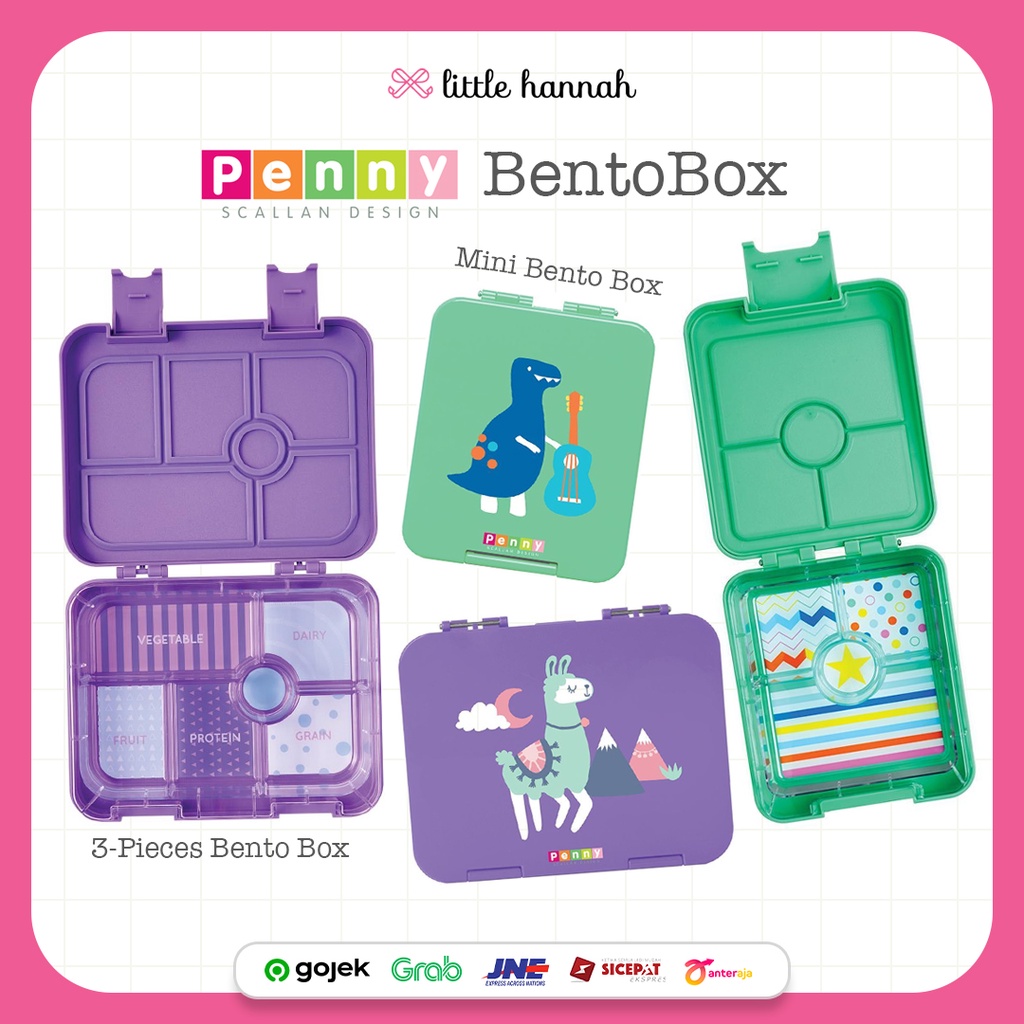 Penny Scallan Bento Box Lunch Box / Kotak Makan Anak