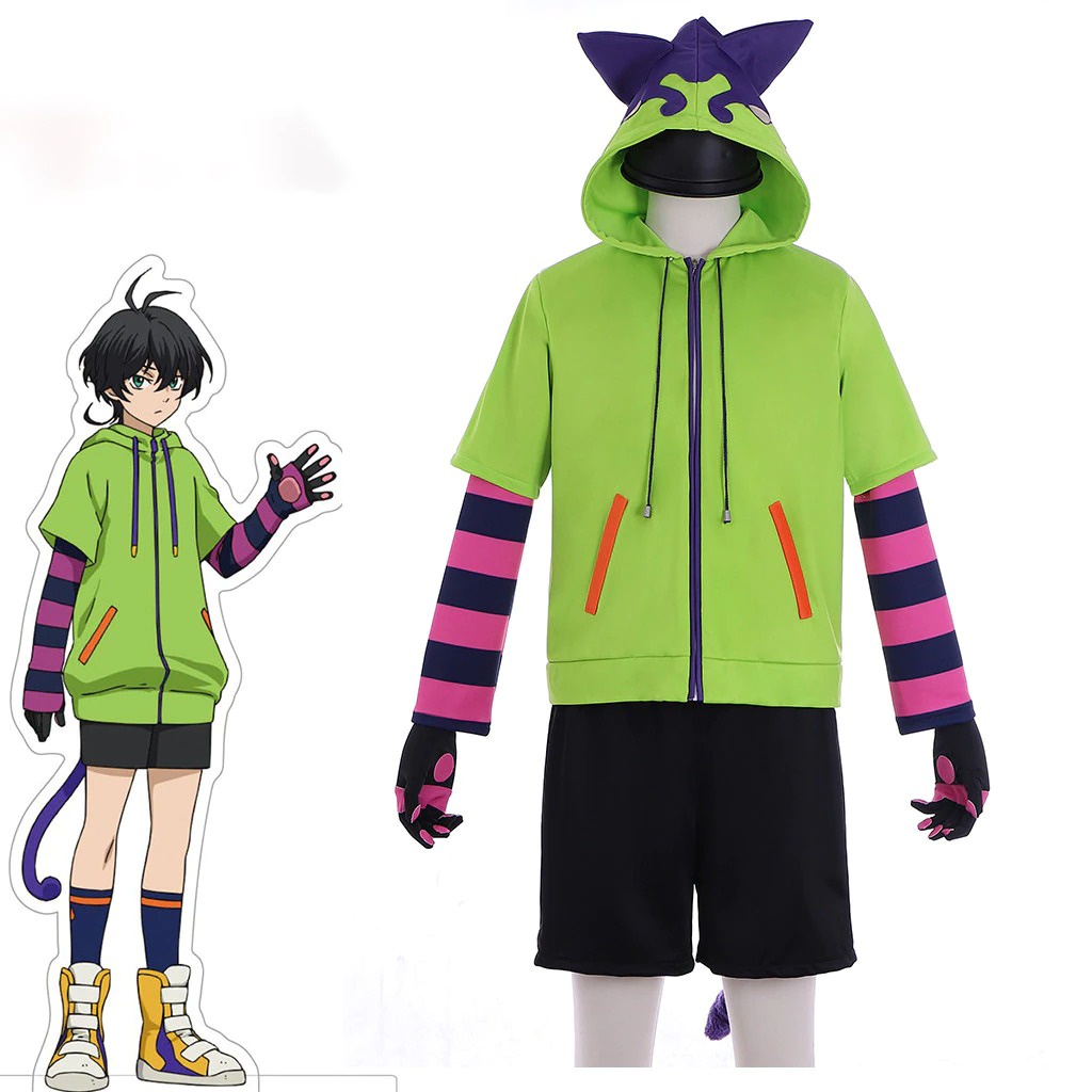 Miya Chinen SK8 the Infinity Jacket Cosplay Anime SET
