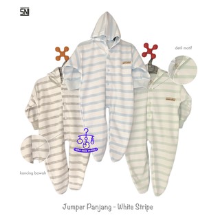 CHIYO Jumper Panjang Baju  Kodok  Bayi  Topi Tutup  Kaki  Motif 