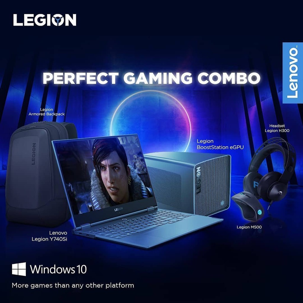 LENOVO LEGION Y740Si 15IMH-00ID + External GPU Dock