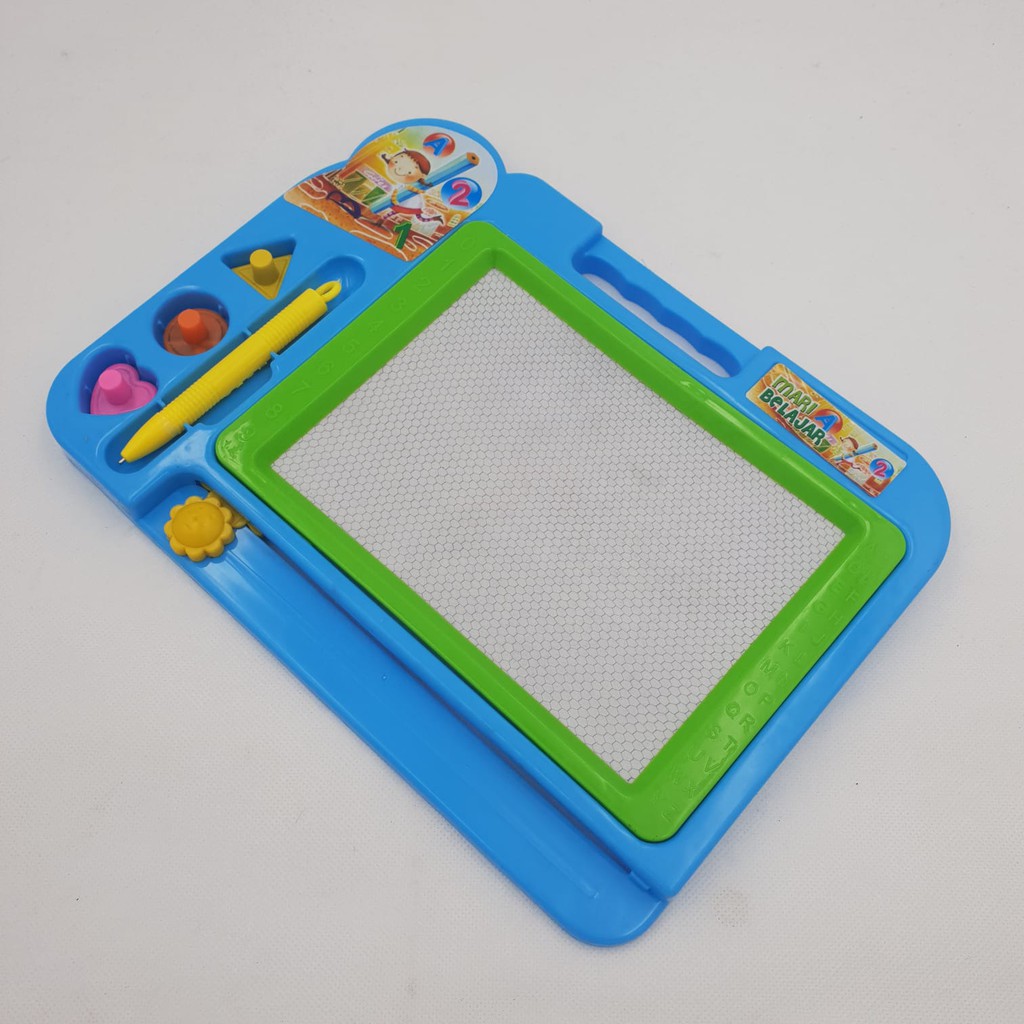 Papan Tulis Magnet/ Drawing Board Magnetic / Papan Tulis Hapus/  Mainan Edukasi/ Original - Mainan A