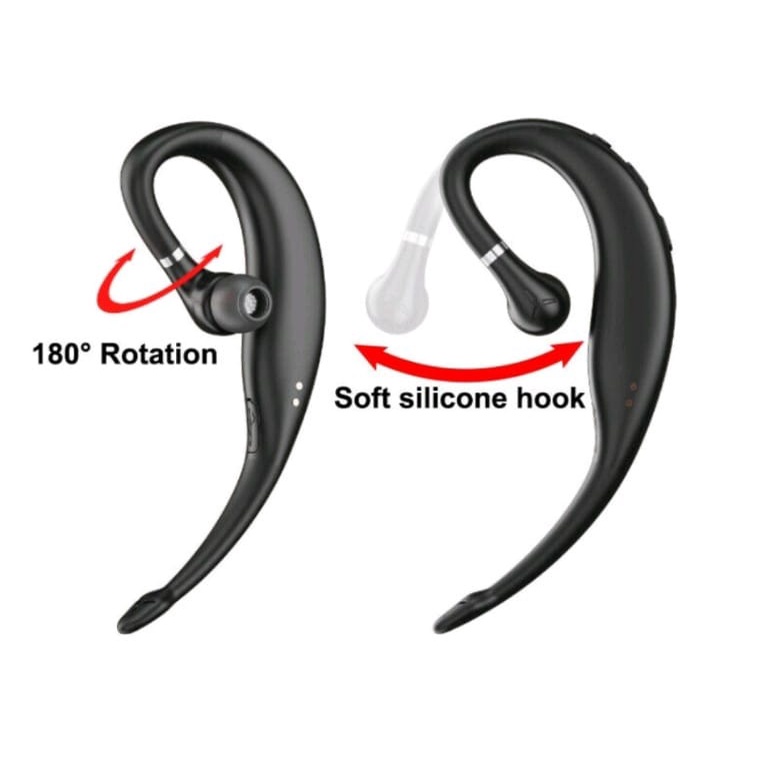 Headset Handsfree Earphone Bluetooth Sporty 5G-60 / Rotating Busines Wireless Headset BT V.50 For Samsung XIaomi Redmi Poco Oppo