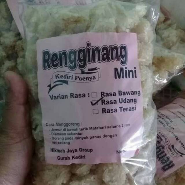 

Krupuk RENGGINANG KETAN UDANG