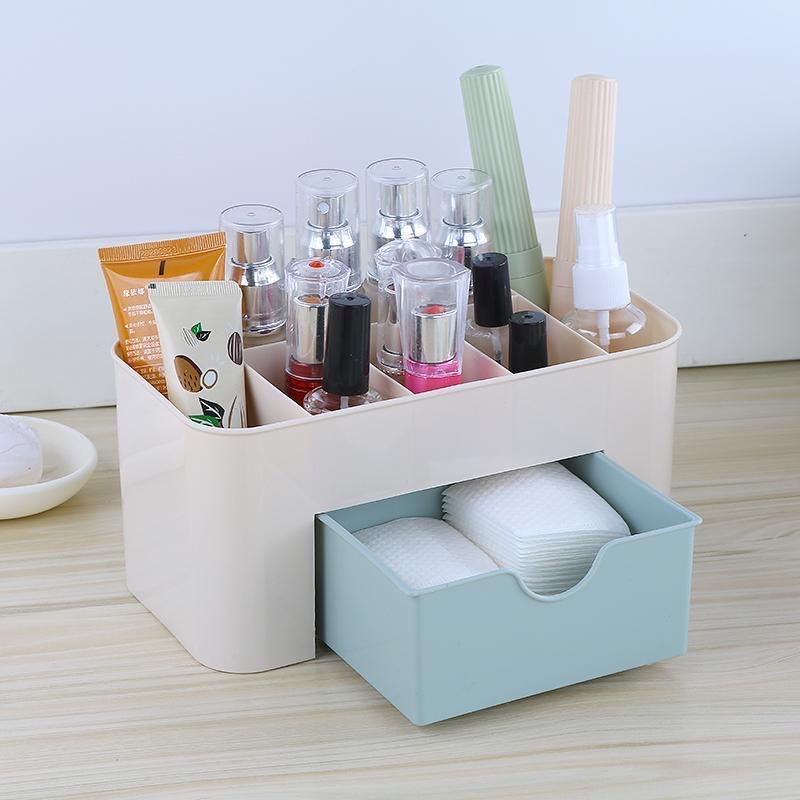 MIINII Tempat Make Up LK06 Rak Kosmetik Kotak Perhiasan Rak Make Up Storage Multifungsi