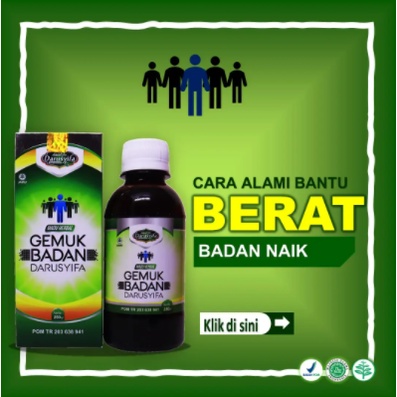 

Madu Gemuk Badan Darusyifa Original BPOM