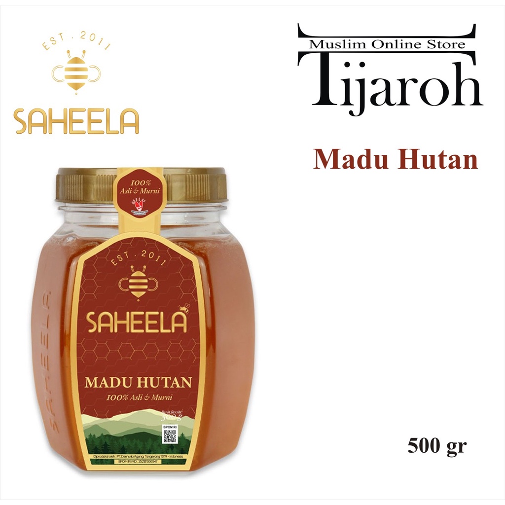 

Madu Murni Hutan Saheela 500 g
