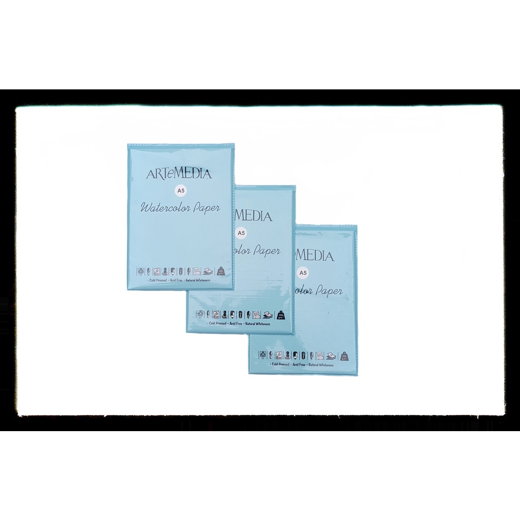 

Artemedia A5 Watercolor Paper 200 Gsm 12 Sheet